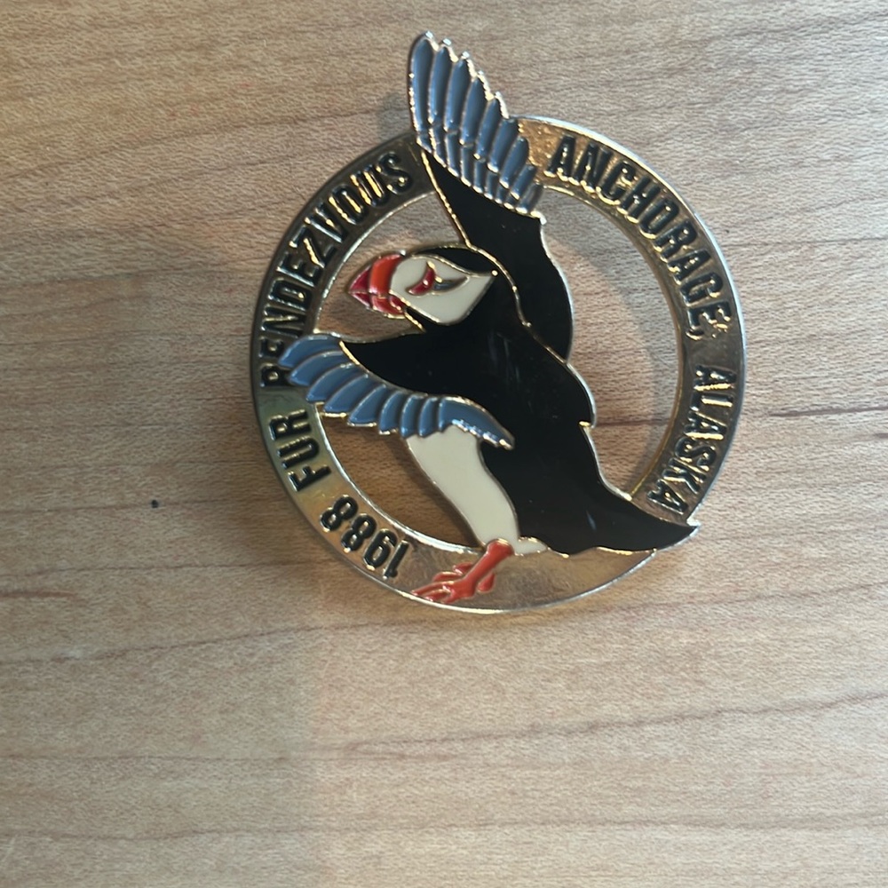 1988 fur rondy pin